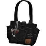 Denim Patchwork Bag