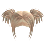 y2k Messy Pigtails (blonde)