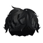Black Messy Hair